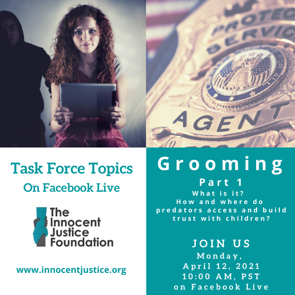 Grooming Task Force Topics April 2021
